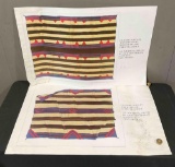 2 pcs Vintage Prints of Serigraphs by Jack Silverman, Signed by Artist. Fair Condition. See pics.