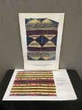 2 pcs Vintage Prints of Serigraphs by Jack Silverman, Signed. Very Good Condition. See pics.