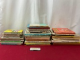 Assortment of Books, approx 54+ pieces of different size, mostly Childrens Books