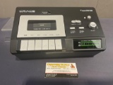 Grace Digital Audio Tape2USB Unit, Cassette to PC Recorder w/ Speaker, no power cable