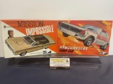 Pair of MPC 1/25 Scale Car Model Kits, Armchargers Funny Car & Mission: Impossible Open Roadster