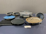 1950s Ford Radio, tested by consignor, w/ a variety of 6 speakers, some look to be original