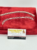 Pair of sterling silver Link bracelets 32.28 Grams