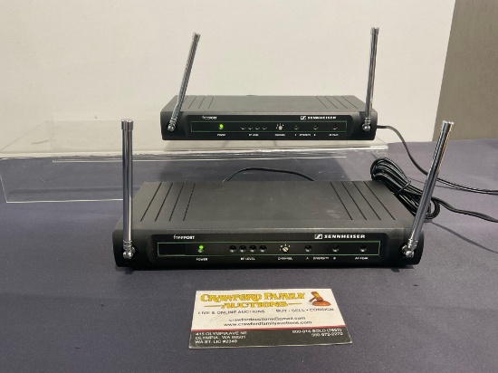 Pair of Sennheiser Freeport Diversity Receivers EM1-B, 691-693MHz, tested & working