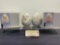Pair of Vintage LLADRO Limited Edition Eggs, #17550 & 17552, 1996 & 1997 Deer & Eagle design