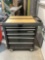 Craftsman Rolling 5-Drawer Tool Chest Cart Model 706 w/ Contents. See pics.