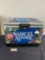 54 Qt Steel Belted Coleman Cooler, new in box, Samuel Adams branded w/ bottle opener