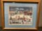 Framed Vintage 1988 Signed & #d 999/1000 Litho by Judy Wickersham Schauermann, 19 x 23 inches