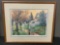 Framed Signed & #d 507/2000 Lithograph The Daily News by Charles L. Petersen, 27h x 33w inches w/...