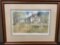 Framed Signed & #d 332/2000 Lithograph Recess by Charles L. Petersen, 22h x 28w inches w/COA