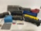3 Lionel O Gauge Engines, Cars, & Track, 16 straight & 12 curved pieces