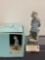 Vintage LLADRO Statue No 7602, Little Traveler Clown figure, Collectors Society 1986