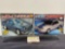 Pair of Rare MPC Dodge Shelby Charger Model Car Kits, 1:25 Scale, Blue & White pieces