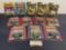 12 Greenlight Muscle Car Garage Model Cars, Dodge Charger, GTX, Road Runner, Cuda