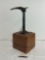 Dandy Cast Iron Cobblers Anvil, one Last included, Mounted on Wooden Block