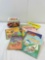 8 pcs Vintage Disney Collectible Assortment. Metal Lunch Box & 7 Children's Books. See pics.