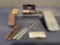 Valet Auto-Strop Razor w/ strop, Rolls Razor, Pair of Travel Cutlery w/ case