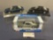 3 Diecast Car Models in Display Cases & Box, Dodge 1969 Charger & 1995 Intrepid, 1995 Chrysler Co...