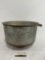 Vintage Rustic Milk Strainer, Heavy Metal construction, 10h x 14d inches