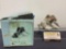 Vintage LLADRO Statue no 4917, Dog & Butterfly, in original box