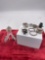 15 Vintage Sterling silver rings various designs , stones , and sizes 44.79 Grams
