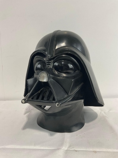Vintage 1977 Star Wars Darth Vader Helmet, 2 Piece w/ Velcro, Twentieth Century Fox
