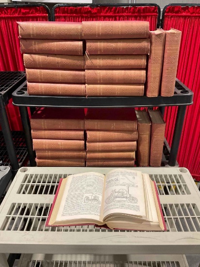 25 pcs Rare 1878 ?Antique Encyclopedia Britannica Hardcover Volumes. Good Condition. See pics.