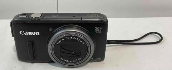 Canon Power Shot SX260 HS Model PC1742 Digital Camera. Untested, As Is. See pics.