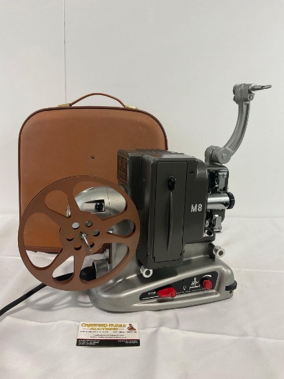 Vintage Swiss Made Bolex Paillard M8 Film Projector, does not seem to be working, needs some TLC