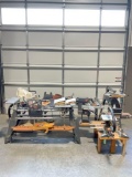 Huge Shop Smith Mark V Lathe, Sander and Saws Shop Setup w/ accessories and more