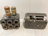 Antique Dictaphone Transcribing Machine Cameo Model w/ Cylinders. Incomplete. See pics.