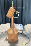 Vintage? Copper Stovetop Moonshine Alcohol Still. Untested, As Is. See pics.