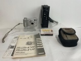 Fujifilm E510 Digital Camera & Sony Tapecorder TC-55 w/ field case