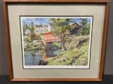 Framed Signed & #d 1179/2000 Litho Days of Summer by Charles L. Petersen, 21h x 25w inches w/COA