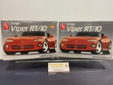 Pair of Factory Sealed Model Kits, 1:25 Scale, AMT Dodge Viper RT/10, both factory sealed
