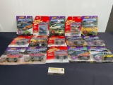 15 Johnny Lightning Model Diecast Cars, MOPAR Cudas, Dodge Chargers & AMC Javelins