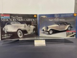 2 x Sealed Model Car Kits, 1:25 Scale, Monogram Mercedes 540K Cabriolet & Bugatti Royale Victoria