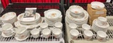 62 pcs Vintage Noritake Versa Tone Ceramic Dish Collection. Excellent Condition. See pics.
