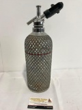 Early 20th Century Seltzer Bottle New York Sparklets Corporation 5D5, 13.5 inches tall