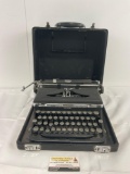 Vintage 1938 Royal Portable Model A Typewriter, in hard case