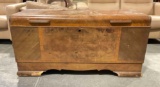 Vintage Lane Cedar Lined Wooden Waterfall Hope Chest. Good Condition. Needs TLC. See pics.