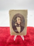 Antique mid 1800's Believed to be Ambrotype Portrait photo of a Well Dressed Distinguished Man