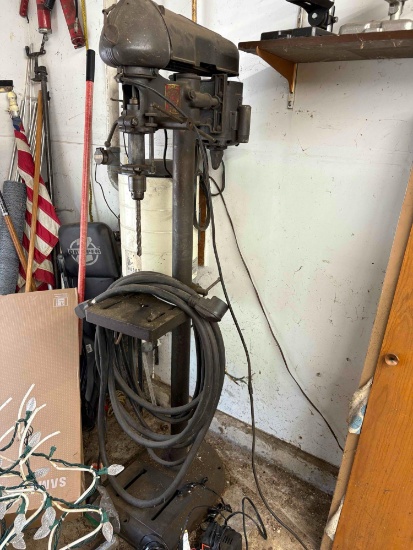 Antique Star Drill press Untested sold as is