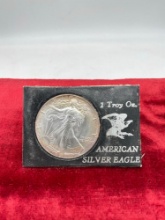 1987 American Silver eagle w/ Nice obverse
