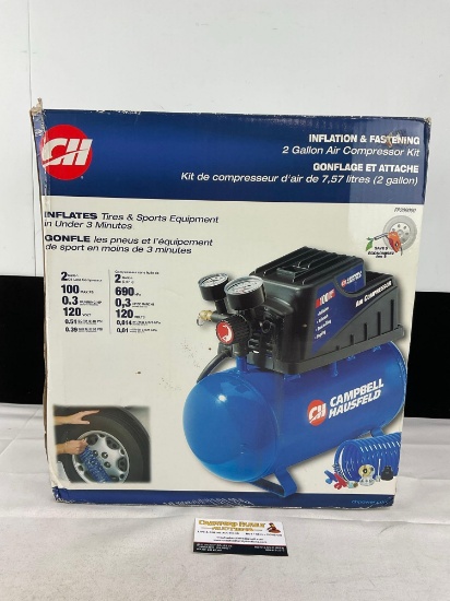 Campbell Hausfeld 2 Gallon Air Compressor Kit, NIB