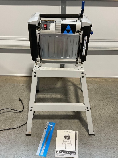 Delta ShopMaster Model TP400LS 12.5 inch Portable Planer, 45h x 28w x 28d inches