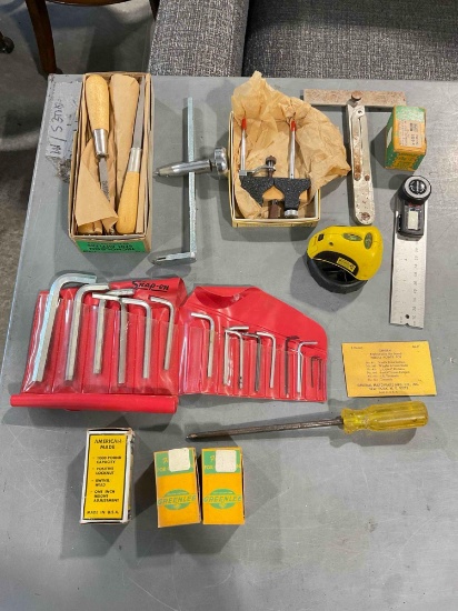 13 pcs Hand Tools & Supplies, incl. Snap On Wrenches, Nicholson Bent Rifflers & Much More!