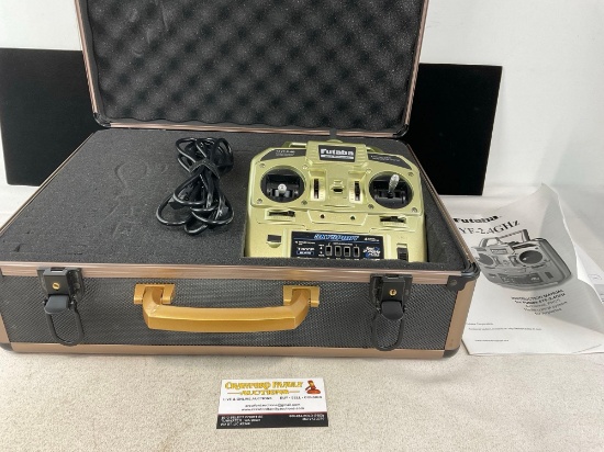 Futaba 4YF-2.4 GHz Radio Control Transmitter w/Manual & Hard case