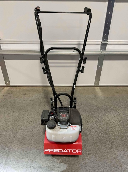 Predator 43cc 2 Stroke 9" Gas Powered Lawn Cultivator. Untested, Working Last Season. See pics.