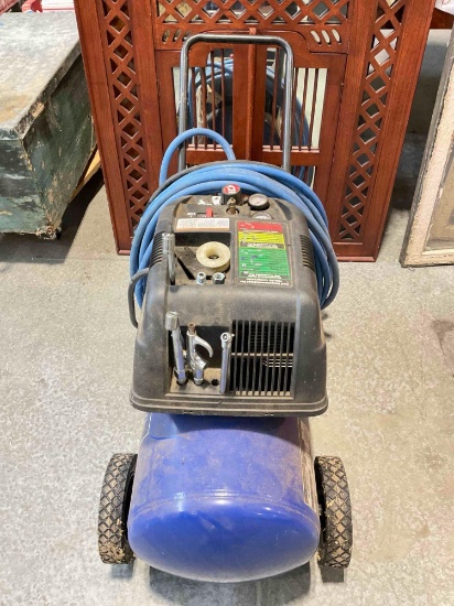 Campbell Hausfeld 5 HP Air Compressor Model WL650102AJ. Working Last Season. See pics.